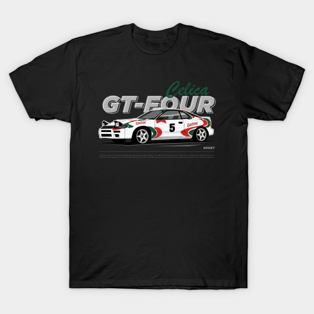 Celica GT-FOUR T-Shirt by shketdesign